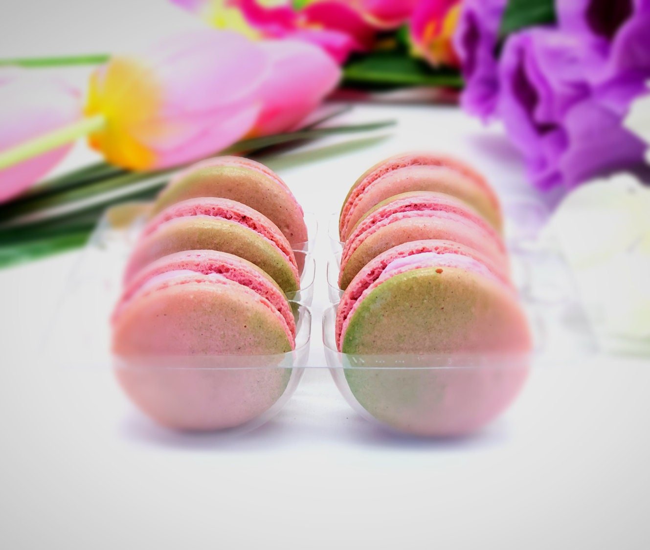Guava Macarons | Perfect for any celebratory events. - Macaron Centrale6 pack