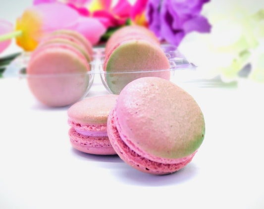 Guava Macarons | Perfect for any celebratory events. - Macaron Centrale6 pack