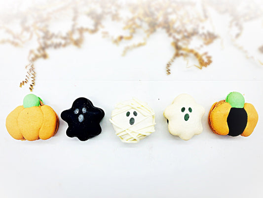 Halloween French Macaron 24 Pack Set - Macaron Centrale