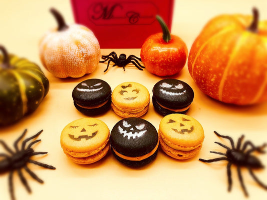Halloween French Macaron Set | Ideal for celebratory events. - Macaron Centrale6 Pack