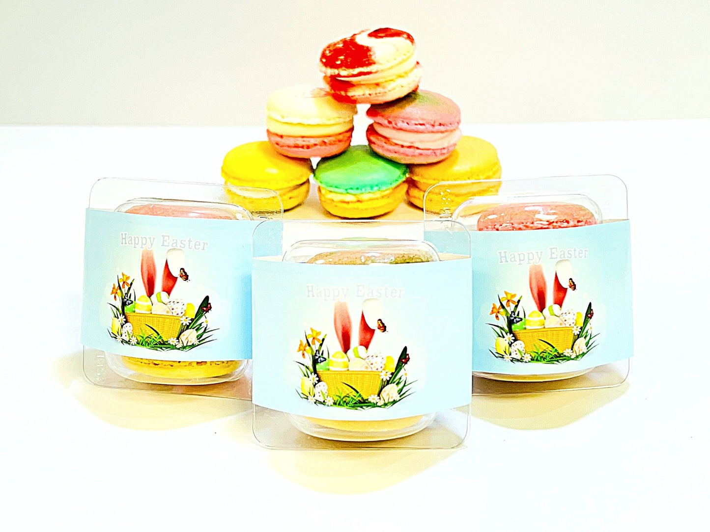 Happy Easter | Choose Your Own 2 French Macarons Set - Macaron Centrale2 Set Sample