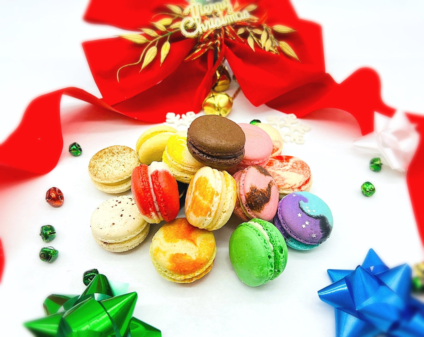 Happy New Year 6 Pack | Choose Your Own Flavor | Perfect for Gift Giving Season! - Macaron Centrale1 Flavor