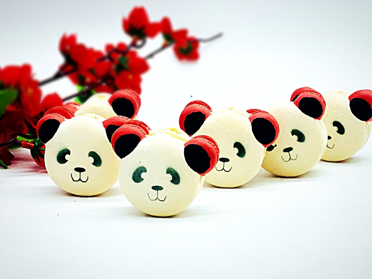 Happy Panda Macarons | Handmade & Free Shipping - Macaron Centrale4 Pack