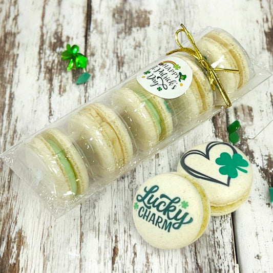 Happy St. Patrick’s Day Vegan Macaron Set – Value Pack - Macaron CentraleSt. Patrick's Day5 Pack