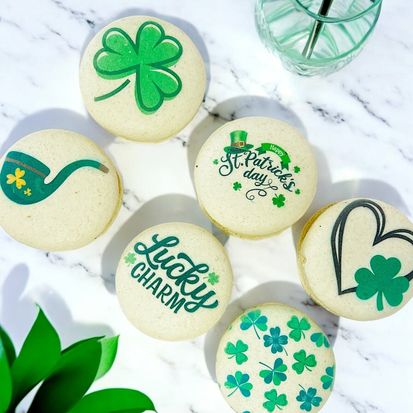 Happy St. Patrick’s Day Vegan Macaron Set – Value Pack - Macaron CentraleSt. Patrick's Day5 Pack