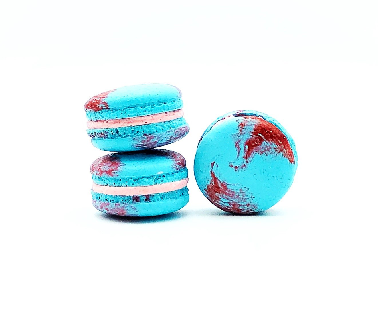 Huckleberry Vegan Macarons - Macaron Centrale4 Pack