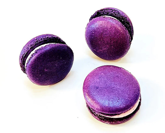 6 Pack | Purple Velvet (Lingonberry) French Macarons