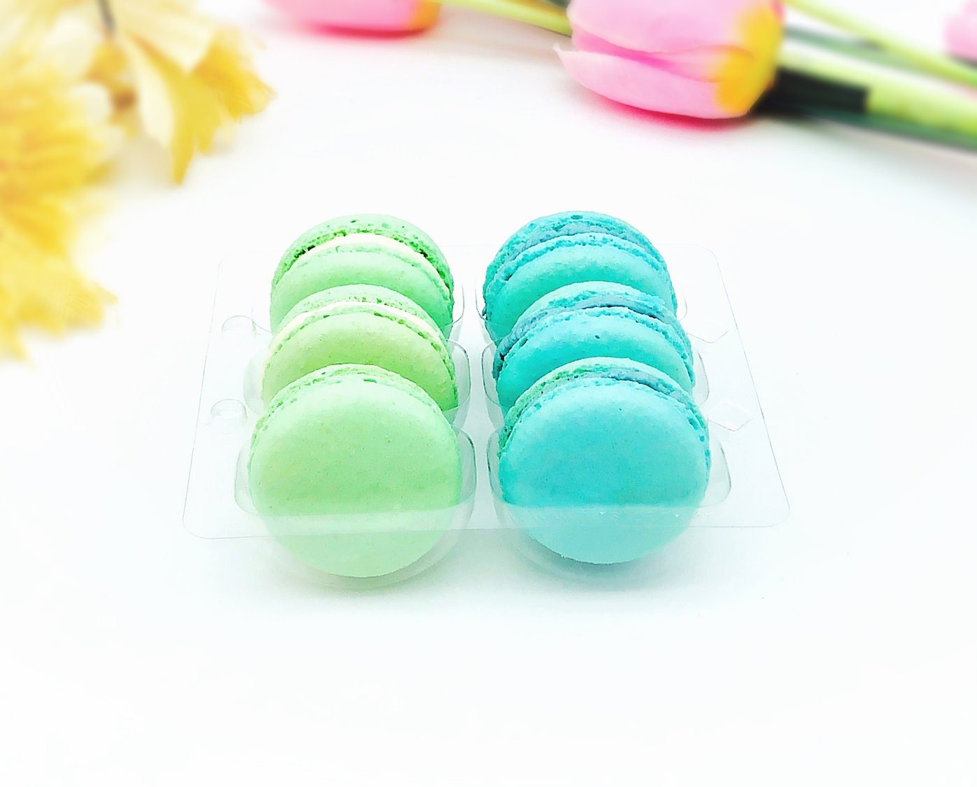 It's a Boy! | 6 Pack French Macarons | Perfect for your next gender reveal celebration - Macaron CentralePlain