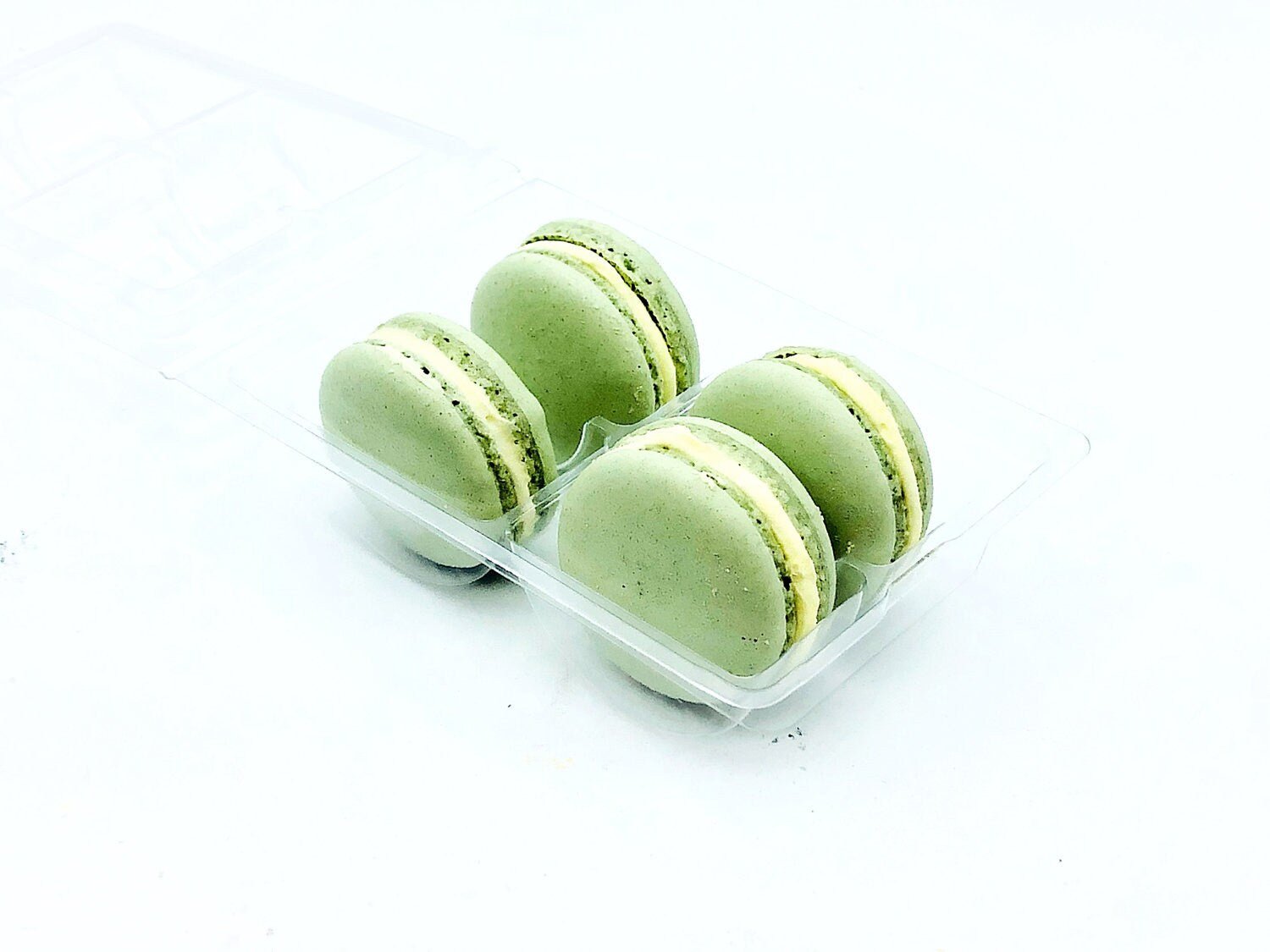 Jasmine Passionfruit Vegan Macarons - Macaron Centrale4 Pack