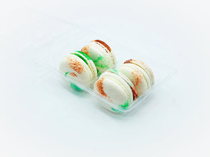 Kiwi Cucumber Vegan Macarons - Macaron Centrale4 Pack