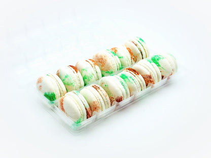 Kiwi Cucumber Vegan Macarons - Macaron Centrale4 Pack