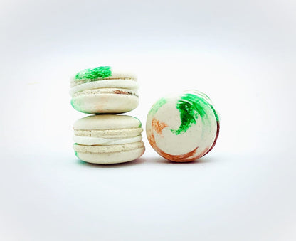 Kiwi Cucumber Vegan Macarons - Macaron Centrale4 Pack