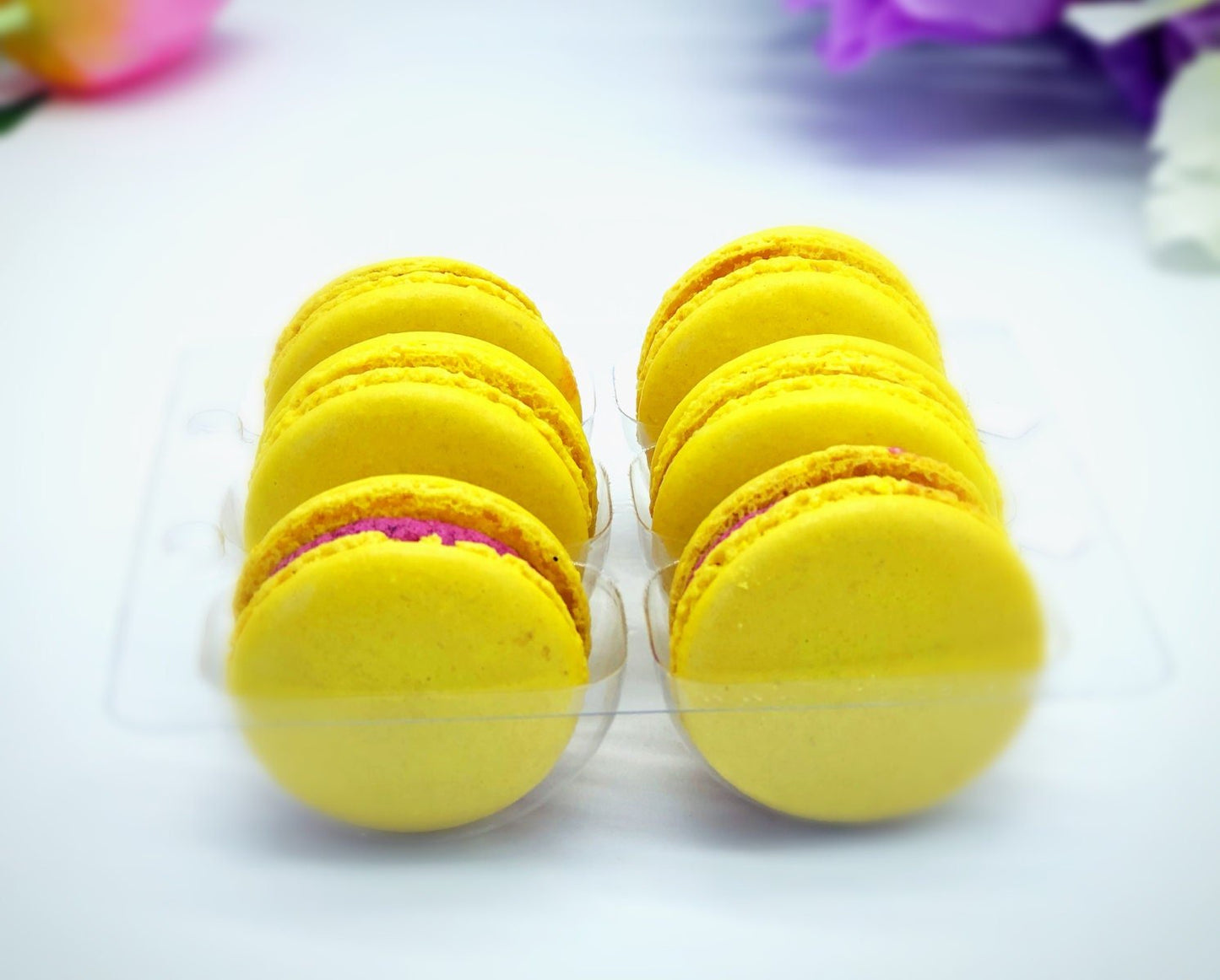 Lemon Berry French Macarons | Perfect for your next celebratory events. - Macaron Centrale