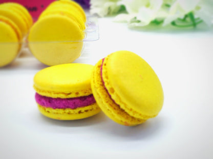 Lemon Berry French Macarons | Perfect for your next celebratory events. - Macaron Centrale