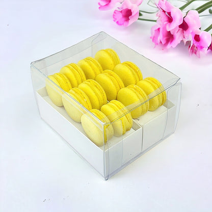 Lemon Cream Macaron Sucettes En Gros | Available in 24 & 48 Sucettes - Macaron Centrale24 Pack