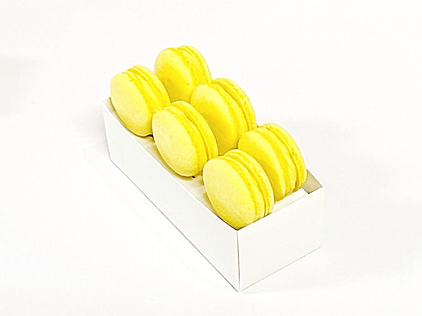 Lemon Cream Macaron Sucettes En Gros | Available in 24 & 48 Sucettes - Macaron Centrale24 Pack