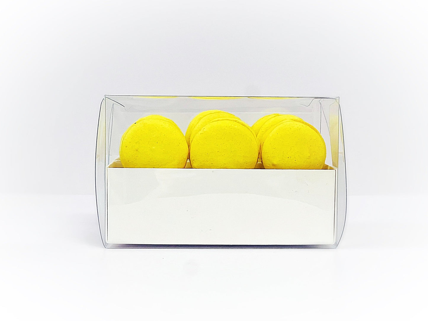 Lemon Cream Macaron Sucettes En Gros | Available in 24 & 48 Sucettes - Macaron Centrale24 Pack