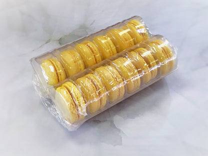 Lemon Yellow French Macaron Shell | Perfect for Cake Decorators or Your Dessert DIY Project - Macaron Centrale6 Pairs