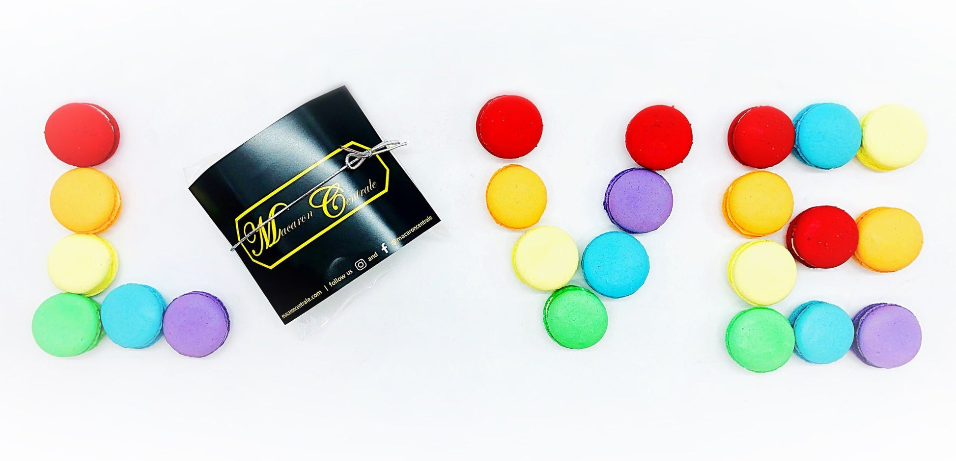 Love is Love V.1 | French Macaron Value Pack | Pride Macarons Available in 6 or 12 Pack - Macaron Centrale6 Pack