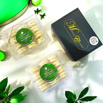 Luck, Love, and Macarons – 12 Pack St. Patrick’s Day Macaron Gift Set - Macaron CentraleSt. Patrick's DayBest Seller FlavorsStandard