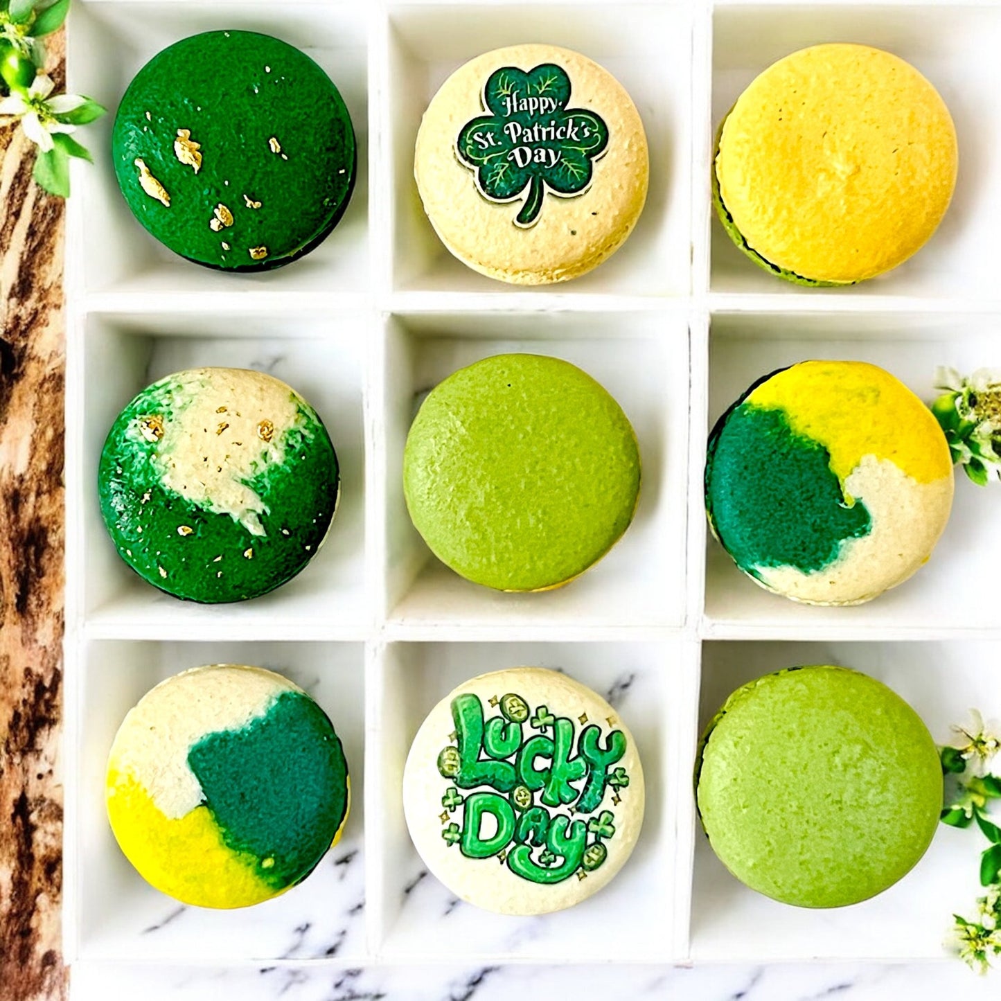 Luck, Love, and Macarons – St. Patrick’s Surprise Macaron Gift Set - Macaron CentraleSt. Patrick's Day6 Pack