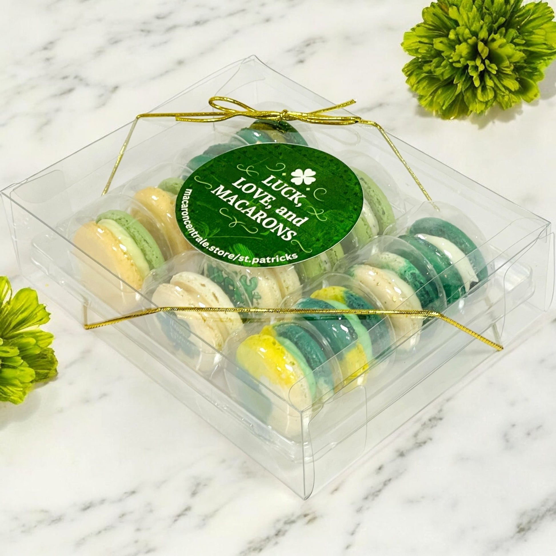 Luck, Love, and Macarons – St. Patrick’s Surprise Macaron Gift Set - Macaron CentraleSt. Patrick's Day6 Pack