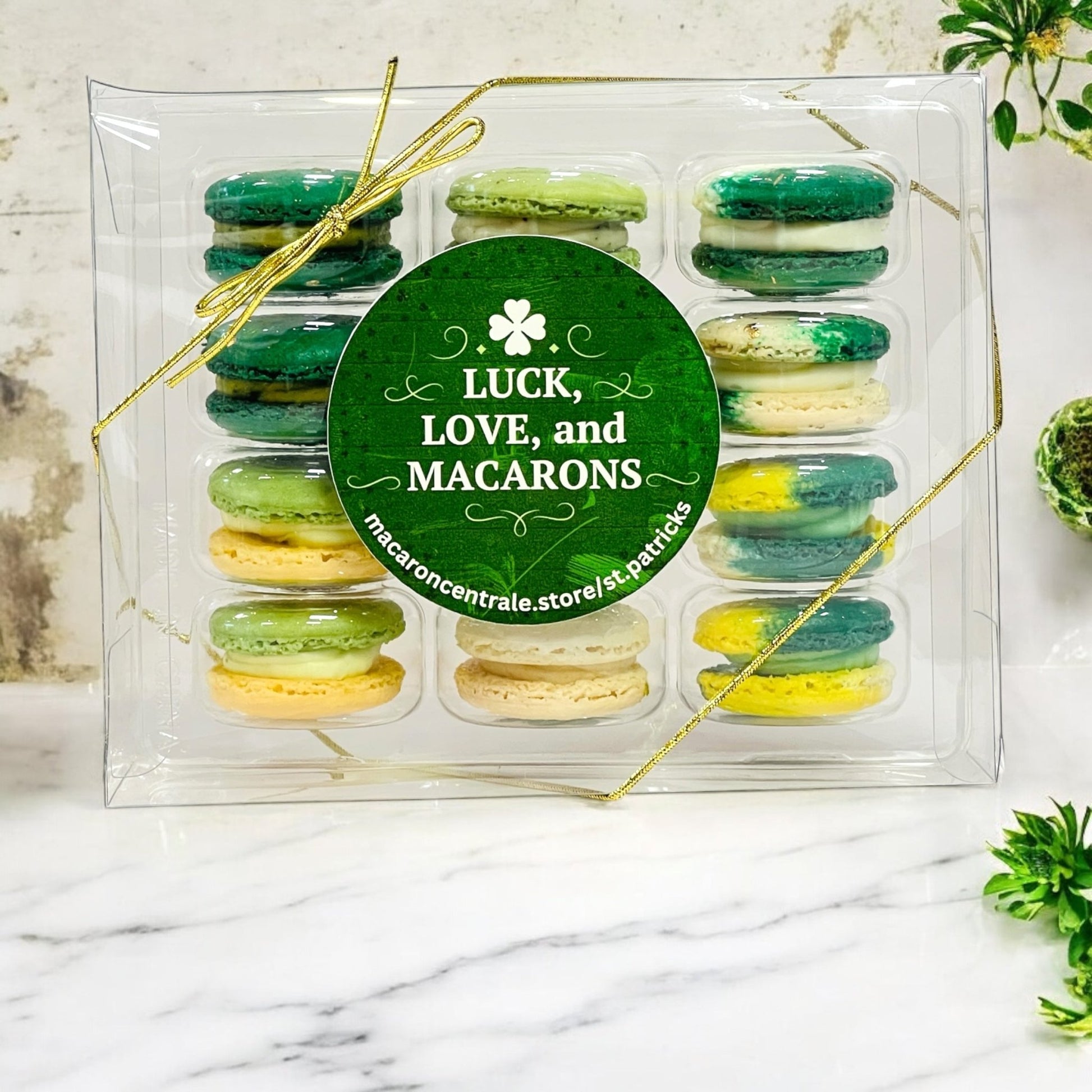 Luck, Love, and Macarons – St. Patrick’s Surprise Macaron Gift Set - Macaron CentraleSt. Patrick's Day6 Pack