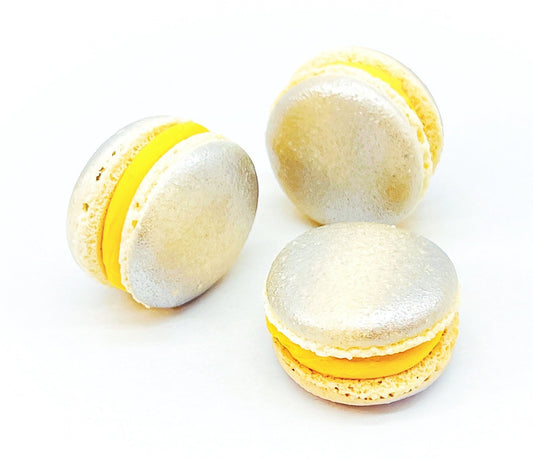 Luxe Mac | Honey Butterscotch French Macaron | Available in 6, 12 and 24 Pack - Macaron Centrale6 Pack