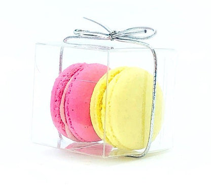 Macaron Gift Favors 2 Macarons - A Perfect Gift For Wedding/Birthday/Events/Parties - Macaron Centrale6 Pack