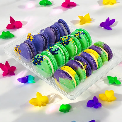 Mardi Gras Macaron Gift Set – Festive Box & Three Flavors - Macaron CentraleLunar New Year6 Pack