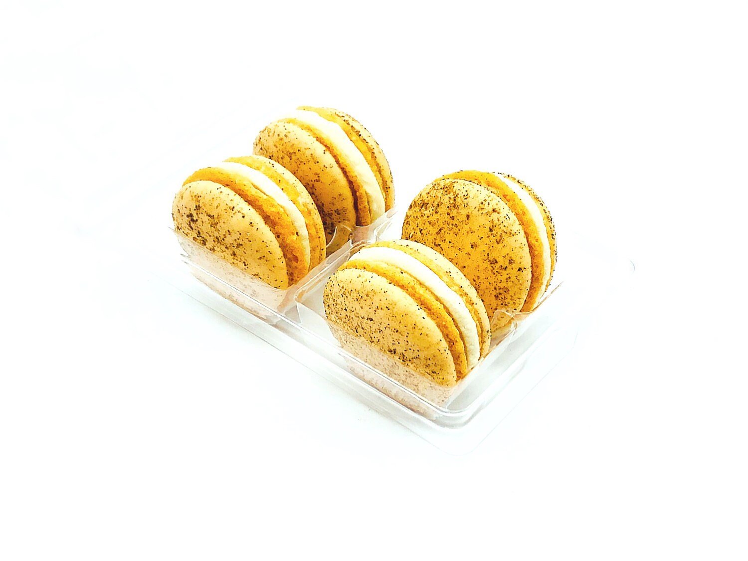 Masala Chai Vegan Macarons - Macaron Centrale4 Pack