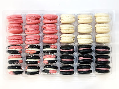 Minnie Vibe: A Flavorful Quartet of French Macarons in One Set | 36 Pack - Macaron Centrale