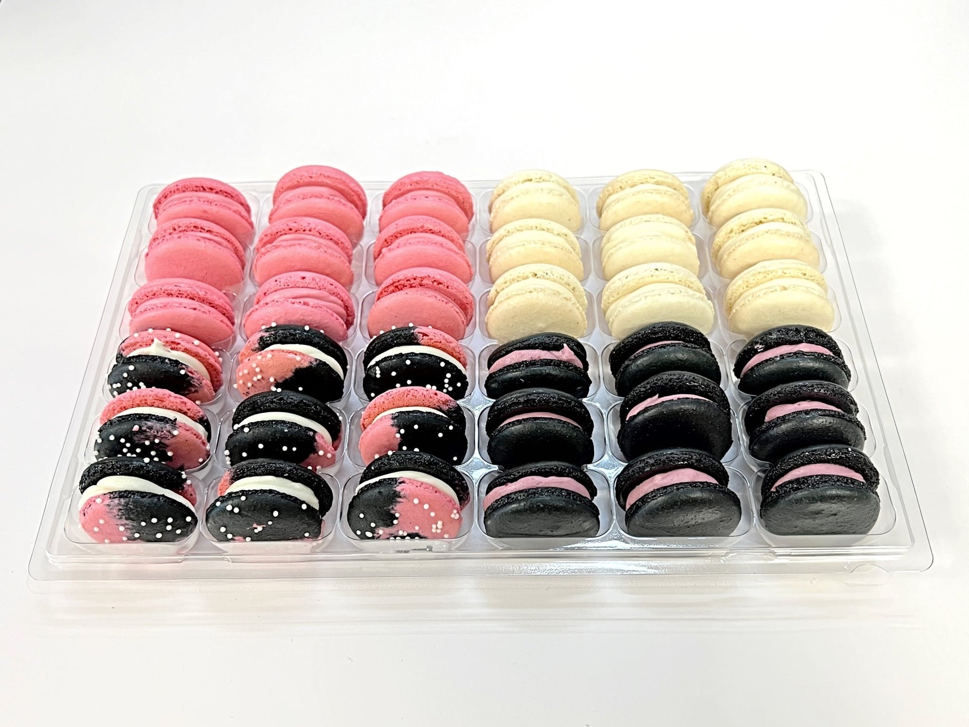 Minnie Vibe: A Flavorful Quartet of French Macarons in One Set | 36 Pack - Macaron Centrale