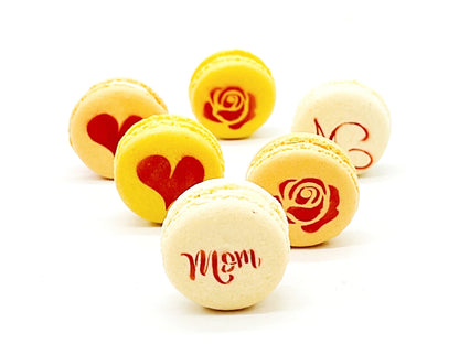 Mom French Macaron Set | Available in 6 & 12 Pack - Macaron Centrale6 Pack