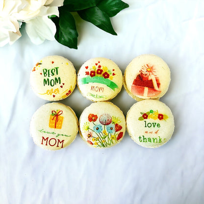 Mother's Day Gift Box French Macarons | 6, 12 & 24 Pack | a perfect gift for moms - Macaron Centrale6 Pack