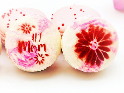 Mother's Day Macaron Set (Pink) | 12 Pack | a perfect gift for your mom - Macaron Centrale
