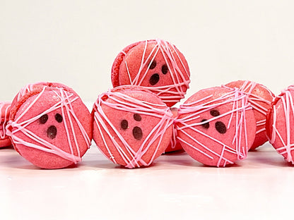 Mummy French Macarons (Pink) | Available in 6, 12 or 24 Pack - Macaron Centrale6 Pack