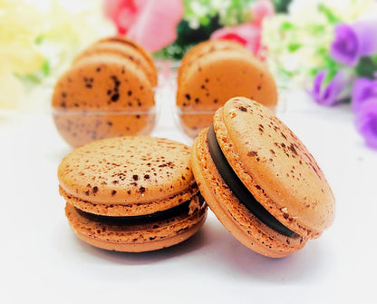 Nutella French Macarons | Perfect for your next celebratory events. - Macaron Centrale12 pack