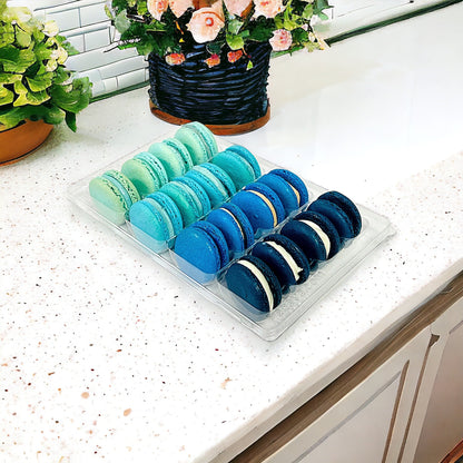 Ombre Blue Macaron Collection - Macaron Centrale16 Pack