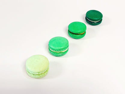 Ombre Green Macaron Collection - Macaron Centrale16 Pack