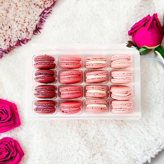 Ombre Pink Macaron Collection - Macaron Centrale16 Pack