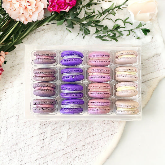 Ombre Purple Macaron Collection - Macaron Centrale16 Pack