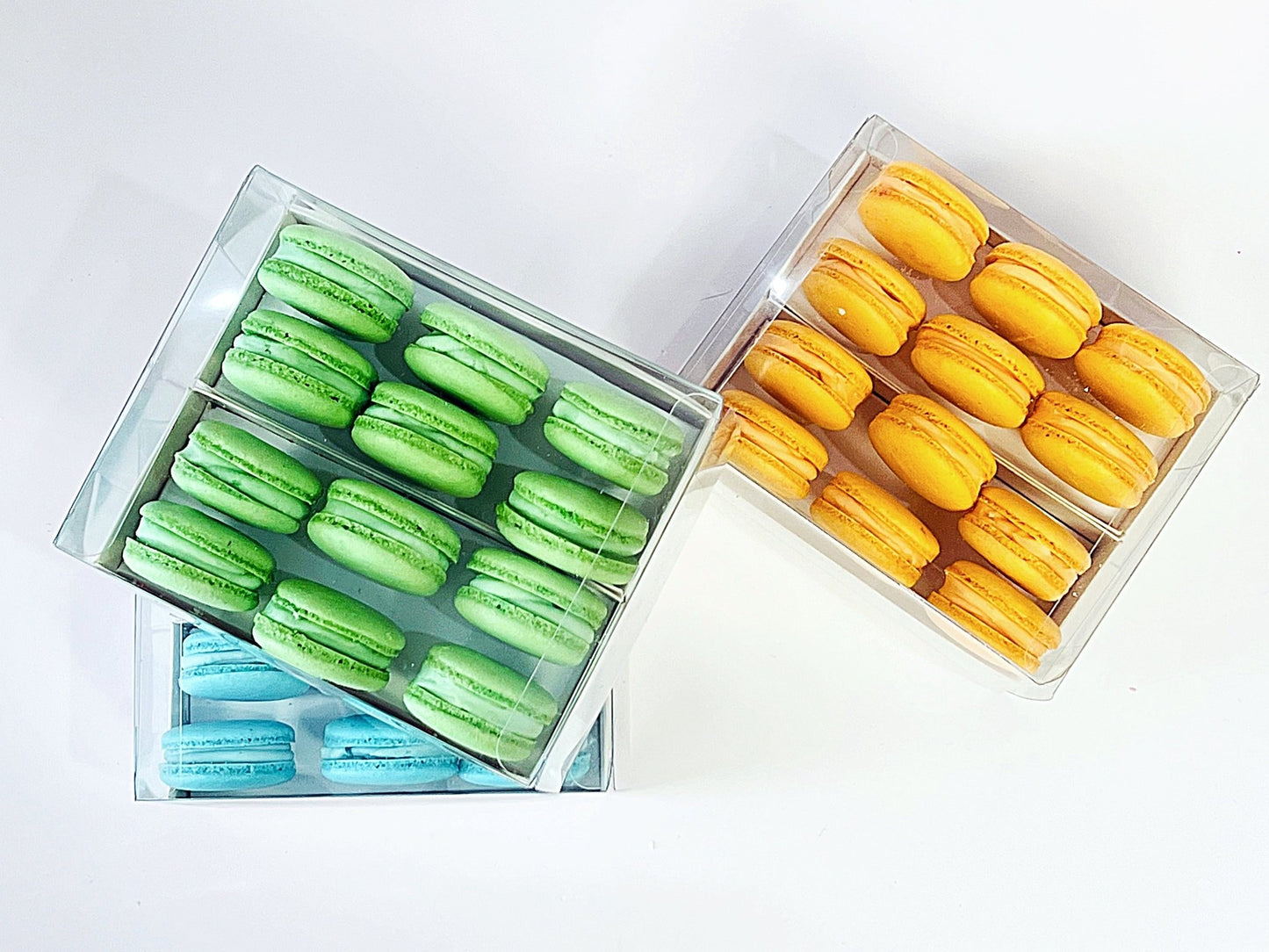 Orange Cream Macaron Sucettes En Gros | Available in 24 & 48 Sucettes - Macaron Centrale24 Pack