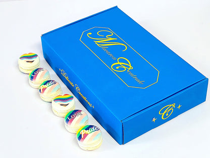 Pride & Love Macarons - Macaron Centrale6 Pack