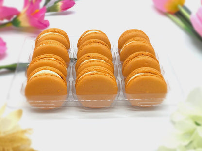 Pumpkin Macarons - Macaron Centrale6 pack