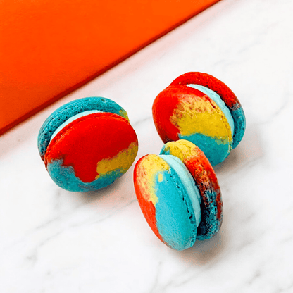 Royal Fruit Medley French Macarons - Macaron Centrale6 Pack