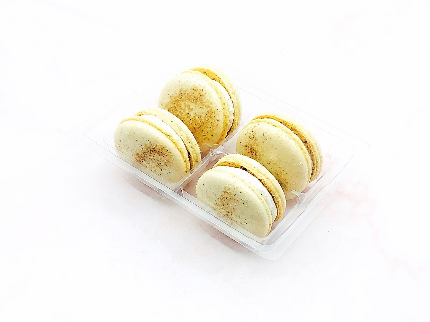 Snickerdoodle Vegan Macarons - Macaron Centrale4 Pack