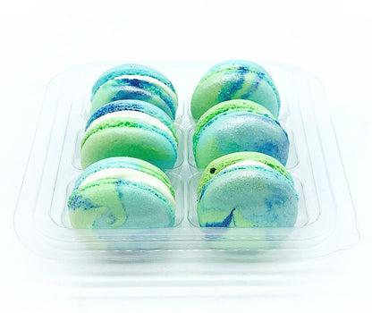 Space Edition Mac | The Earth French Macaron | Available in 6, 12 & 24 - Macaron Centrale6 Pack