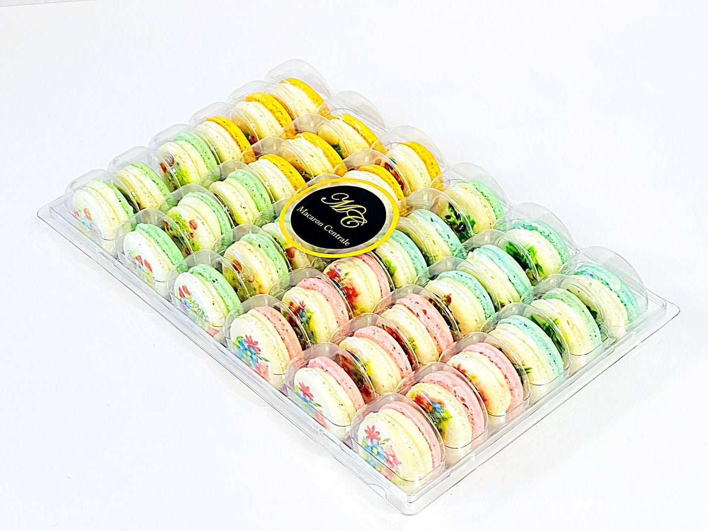 Spring Blossom Vibe: A Flavorful Quartet of French Macarons in One Set | 36 Pack - Macaron Centrale