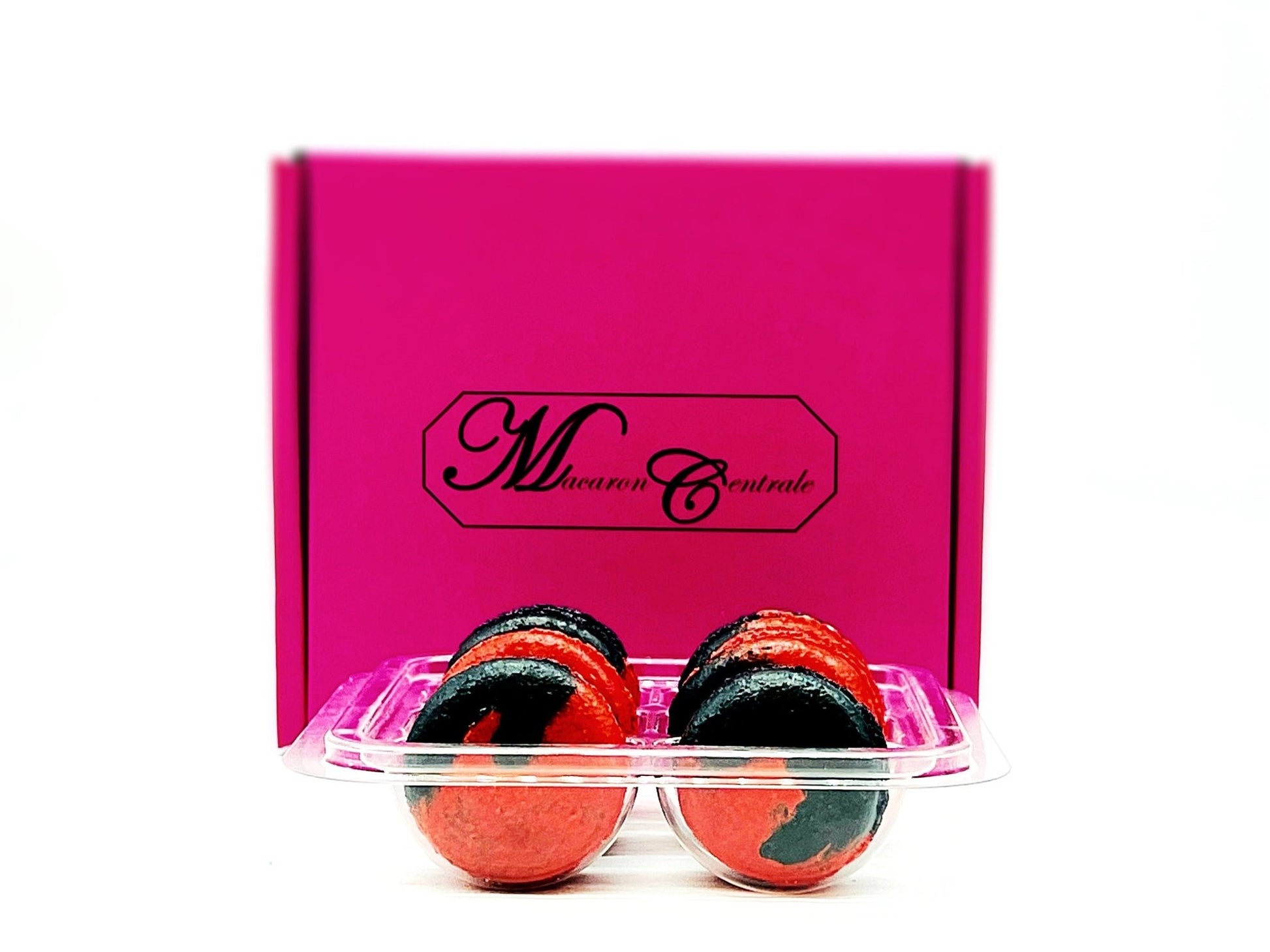 Strawberry Licorice Macarons (6 Pack) | Ideal for celebratory events. - Macaron Centrale